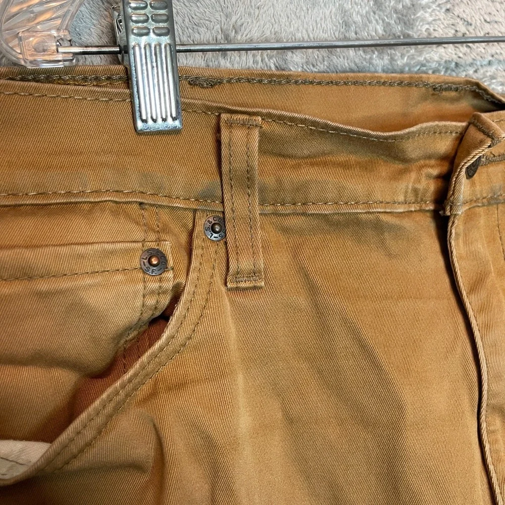 Levis 541 Mens Athletic Taper Brown Denim Jean‎ 38x31* Relaxed Casual Mid Rise